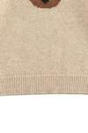 Denn Merino Wool Sweater детский шерстяной свитер Bear Donsje, бежевый - фото 5