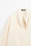 Блуза Massimo Dutti Blouse, Beige - фото 7