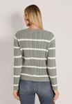 Джемпер MADELEINE Jumper, Graphite Melange Wool White/Grey - фото 3