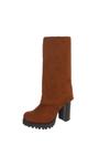 Сапоги выше колена Ital-Design, коричневый - фото 6