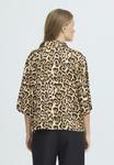 Блуза ICHI NIMA, Brown Leopard Aop/Brown - фото 3