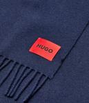 Шарф шерстяной Hugo Juster 35, синий - фото 3