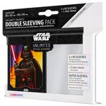 Аксессуары Gamegenic Star Wars Unlimited Double Sleeving Pack: Darth Vader - фото