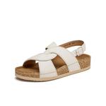 Женские сандалии на одной застежке BATA, экрю - фото 2