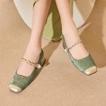 Туфли Мэри Джейн женские Josiny, зеленый - фото 23