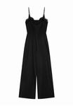 OH APRIL Комбинезон 'Tala' в черном цвете - фото