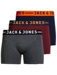 Комплект из 3 боксеров Jack&Jones, мультиколор - фото