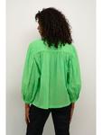 Блузка Roca Kaffe, зеленый - фото 3