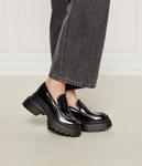 Лоферы женские Michael Kors Shiloh кожаные на платформе, черный - фото 2