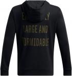 Толстовка Under Armour Project Rock Red One E.l.f, (001) Black/White - фото 4