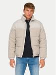 Пуховик стандартного кроя Only & Sons, бежевый - фото