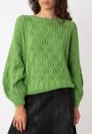 Джемпер O-NECK STRUCTURE PATTERN Ivko, зеленый - фото 3