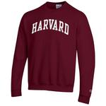 Мужской свитшот с капюшоном harvard crimson basic arch fleece Champion - фото 3