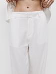 Обычные брюки Pull&Bear, белый - фото 3