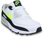 Nike mens Low-top, White Hot Lime Black - фото 3