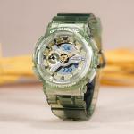 Женские часы G-SHOCK зеленые CASIO - фото 7