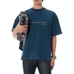 Футболка с принтом логотипа Alexander Wang, синий - фото 5