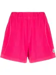 Шорты с нашивкой-логотипом MONCLER, розовый - фото