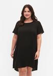 Платье Zizzi WITH SHORT SLEEVES, Black - фото