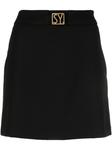 Мини-юбка с логотипом Seventy, черный - фото