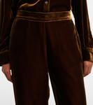 Пижамные брюки из лондонского бархата Asceno, Brunette - фото 4