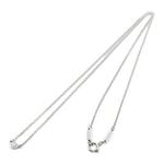 TIFFANY & CO. Унисекс серебряное колье с бриллиантами - фото 6