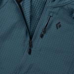 Пуловер с капюшоном coefficient storm Black Diamond, синий - фото 2