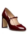 Женские туфли-лодочки Babet 85 Mary Jane Stuart Weitzman, красный - фото