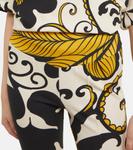 Расклешенные флисовые брюки с принтом Медитация La DoubleJ, Marea - фото 4