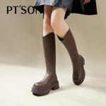 Сапоги женские Pt'Son, черный - фото 14