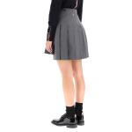 Плиссированная мини-юбка THOM BROWNE, темно-серый - фото 7