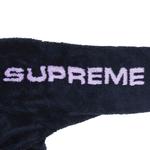 Куртка Supreme Shoulder Logo Fleece Jacket, Navy - фото 3