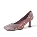 Туфли женские на высоком каблуке Yeezyy Reezy, черный - фото 2