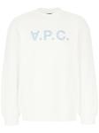 Толстовка с вышитым логотипом A.P.C., белый - фото