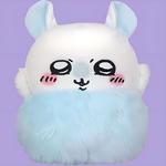 Chiikawa Плюшевая игрушка Momonga Momo Coffee в виде летящей белки, 28 см - фото 4