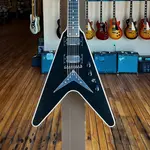 Epiphone Dave Mustaine Flying V Custom - Черный металлический - фото