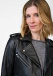 Блейзер YARA - Leather jacket Ricano, черный - фото 4