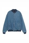Куртка PULL&BEAR STWD, Blue Denim - фото 6