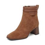 Ботильоны женские Rich Birds, цвет Caramel - фото 4