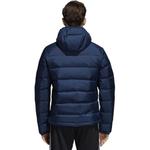 Helionic Пуховая Курка Унисекс College Navy с Ожерельем Adidas, College Navy+Ожерелье - фото 8