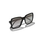 Прямоугольные солнцезащитные очки Chanel, черный - фото 4