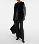 Жилет из овчины Toteme, черный - фото 2