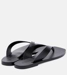 Кожаные сандалии Kinto на ремешках A.Emery, черный - фото 3