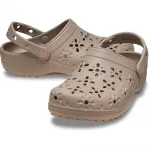 Сабо Crocs Classic Floral Cut Out, коричневый - фото 4