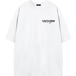 Футболка унисекс без принта белая - фото 11