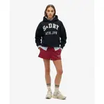 Худи Superdry Ath Ess Appliq Relaxed, черный - фото 4