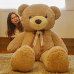 MERCONSER Экстра лардж бежевый синий плюшевый мишка - фото 4