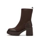 Ботильоны женские Daphne, коричневый - фото 4