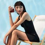 Слитный купальник женский черный Puma - фото 4