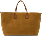 Сумка-тоут Cabat, большая, бежевого цвета Bottega Veneta - фото